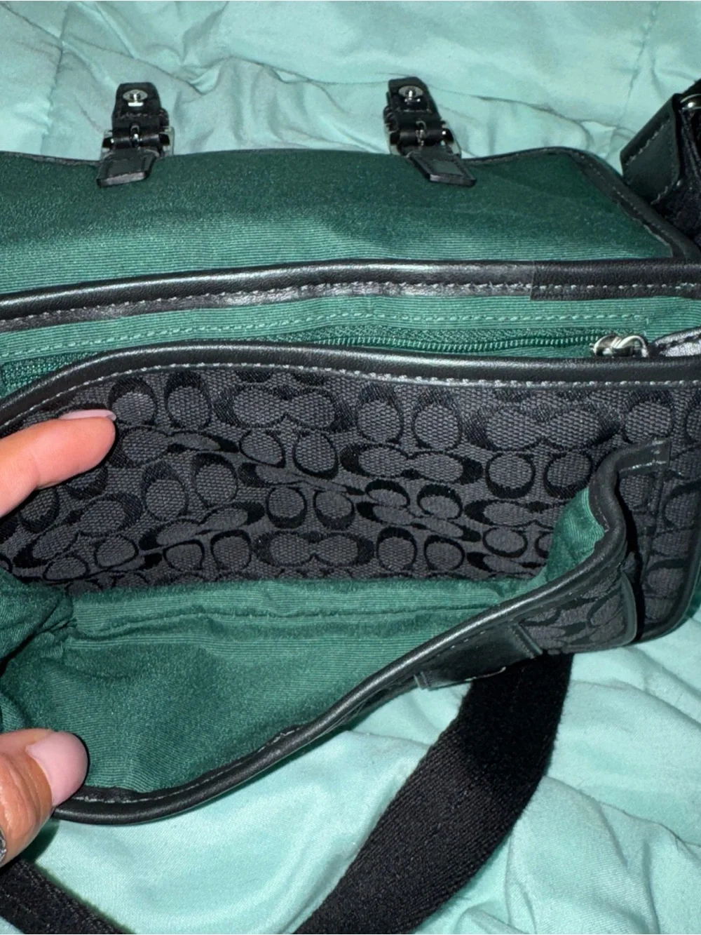 Coach compact crossbody